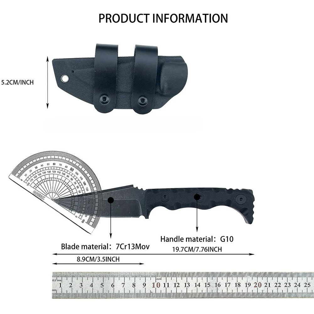 Wysokotwardy, wielofunkcyjny n – Bushcraft Knife Fixed recenzja i cena