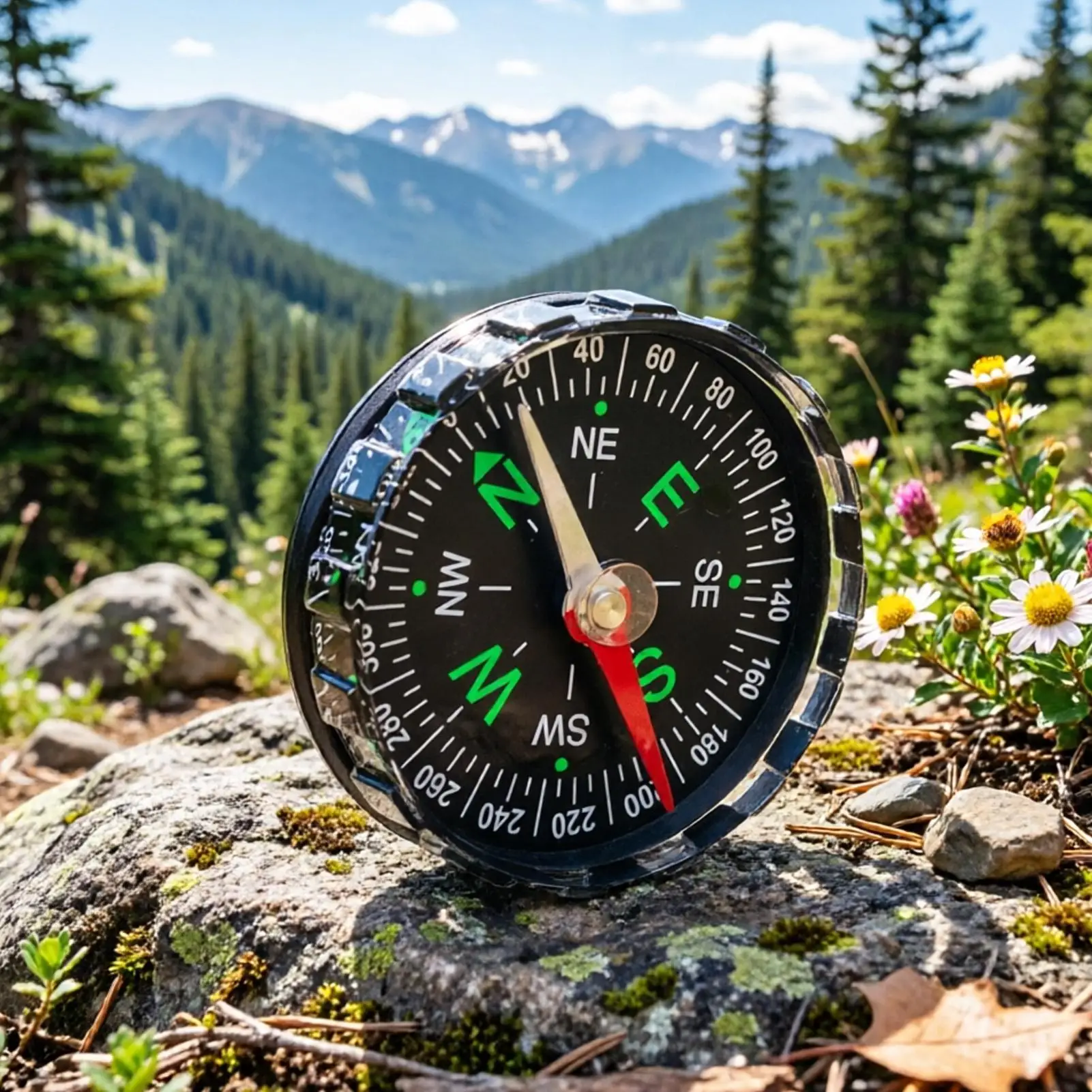 Przenośny magnetyczny kompas k – Compass Lensatic recenzja i cena