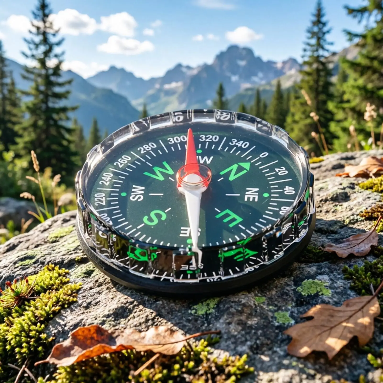 Przenośny magnetyczny kompas k – Compass Lensatic recenzja i cena