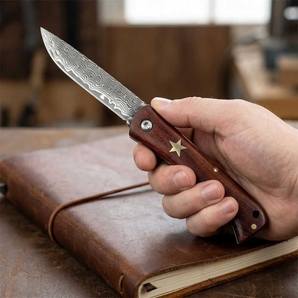 Składany nóż kieszonkowy EDC,  – Bushcraft Knife Fixed recenzja i cena