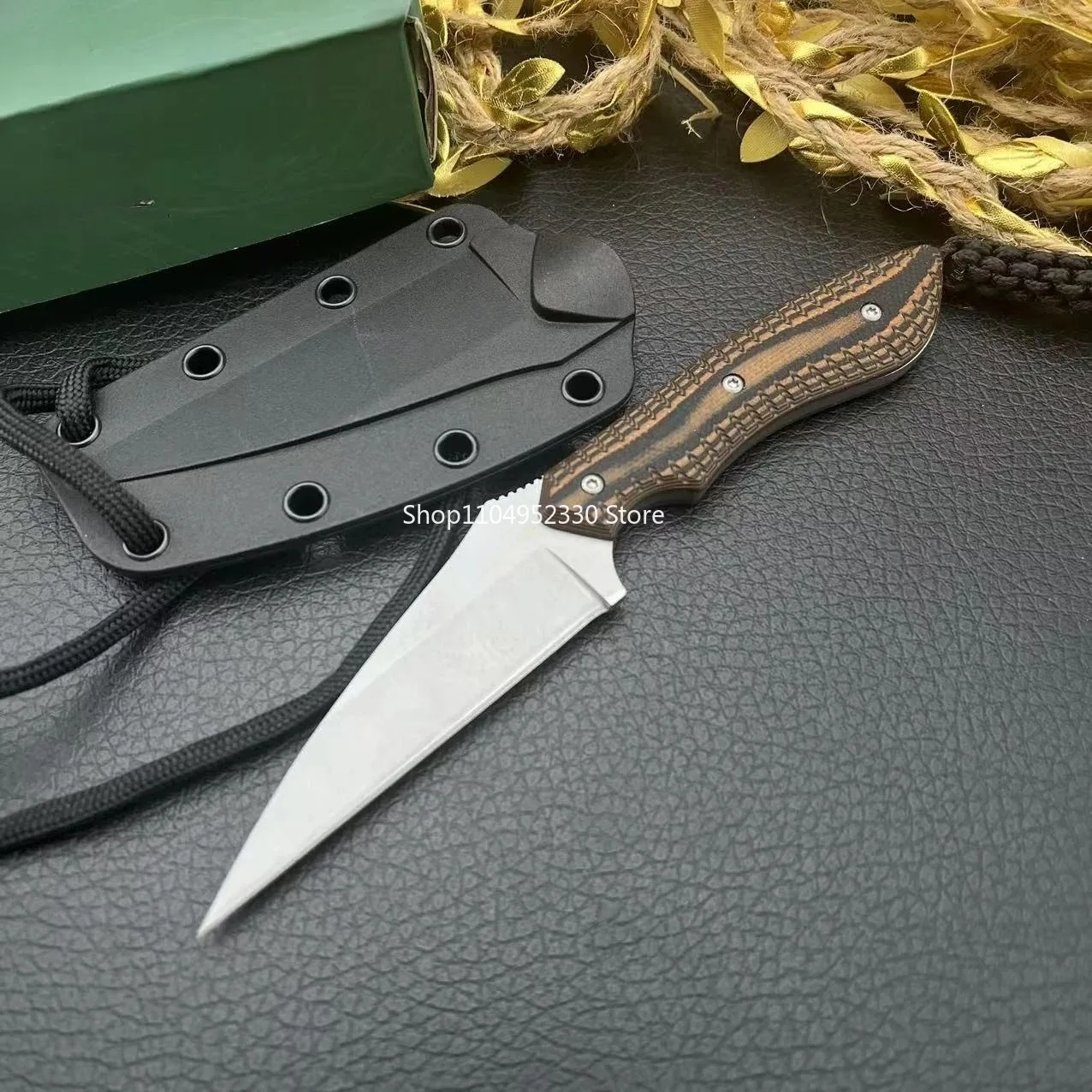 2388 Przenośne noże uniwersaln – Bushcraft Knife Fixed recenzja i cena